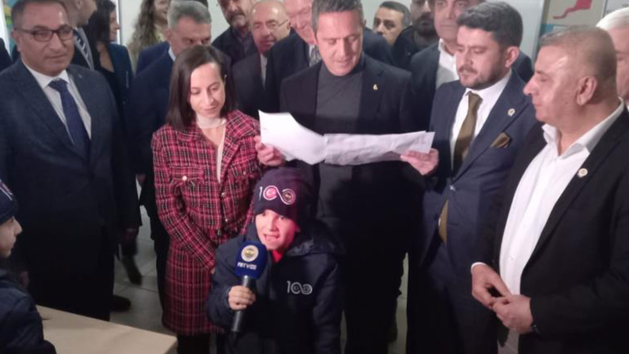 Ali Koç, Tunceli'de çocuklarla bir araya geldi