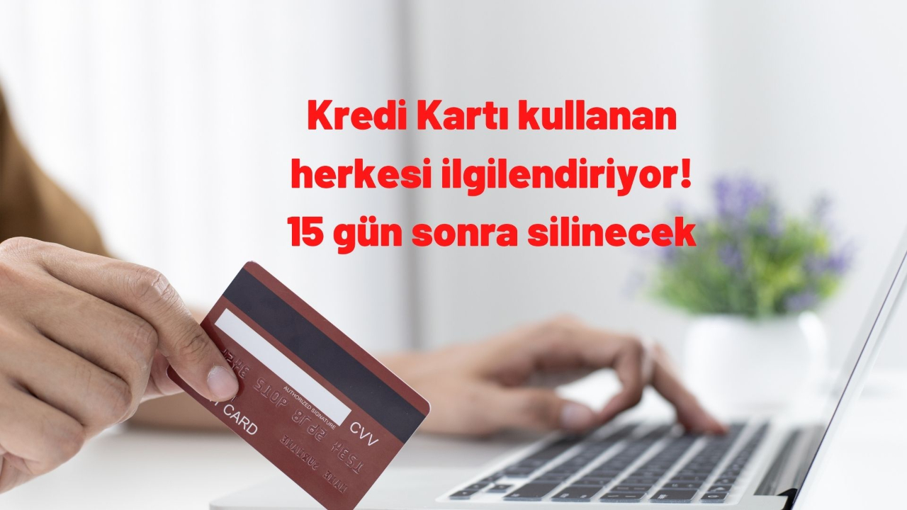 Kredi Kartı kullanan herkesi ilgilendiriyor! 15 gün sonra puanla kazanılan tüm haklar silinecek