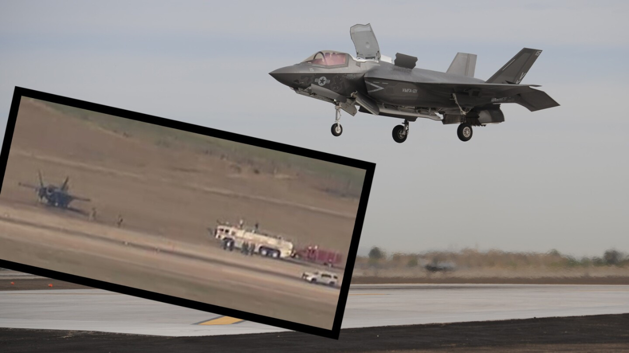 Kızılelma uçtu F35 çakıldı! Bu yıl toplam 4'üncü F-35 kazası