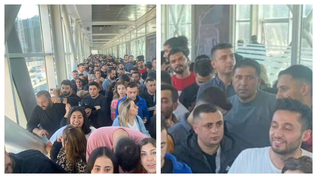 Türkiye'den sınır kapısı Gürcistan'a iPhone izdihamı!