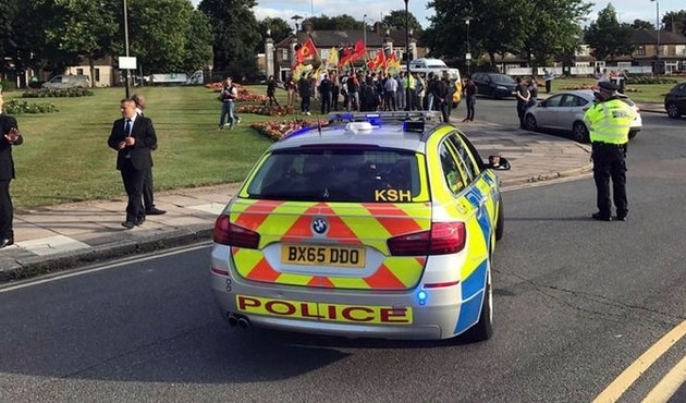 Londra'da PKK'lılar 15 Temmuz anmasını engellemeye çalıştı...