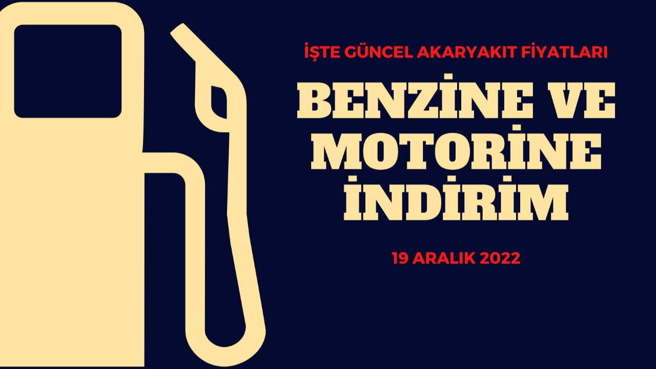 Benzine ve Motorine indirim geliyor! İşte 19 Aralık güncel akaryakıt fiyatları
