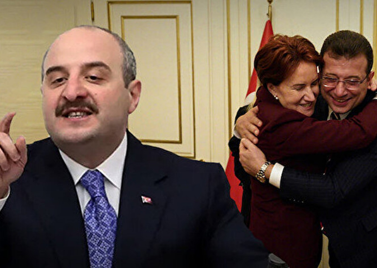Bakan Varank'tan Akşener ve İmamoğlu'na tepki: Birbirlerine sarılıp kutluyorlar