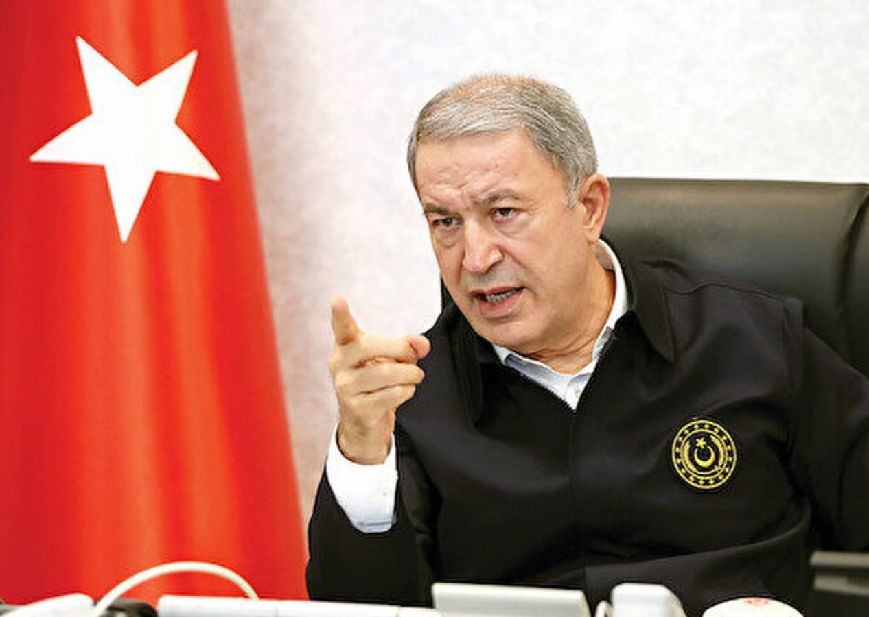 Bakan Akar 'Kimseden izin almayız' diyerek açıkladı: Meşru müdafaa hakkımız!