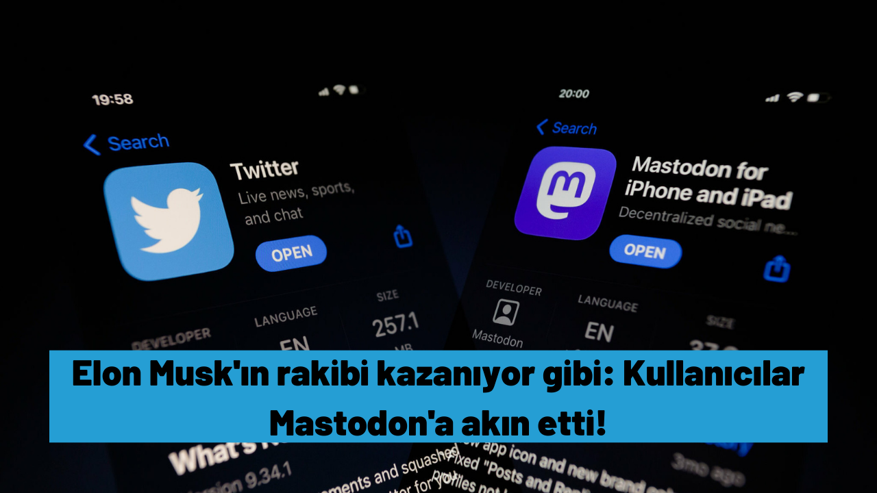 Elon Musk'ın rakibi kazanıyor gibi: Kullanıcılar Mastodon'a akın etti!