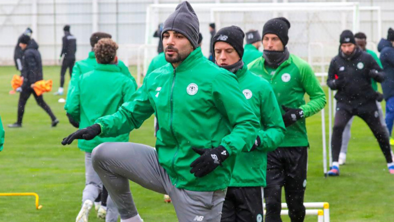 Konyaspor kupa maçına hazırlanıyor