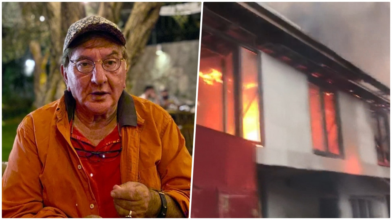 Usta oyuncu Ali Poyrazoğlu'nu yıkan haber! Sarıyer'deki tiyatrosunun deposu küle döndü...