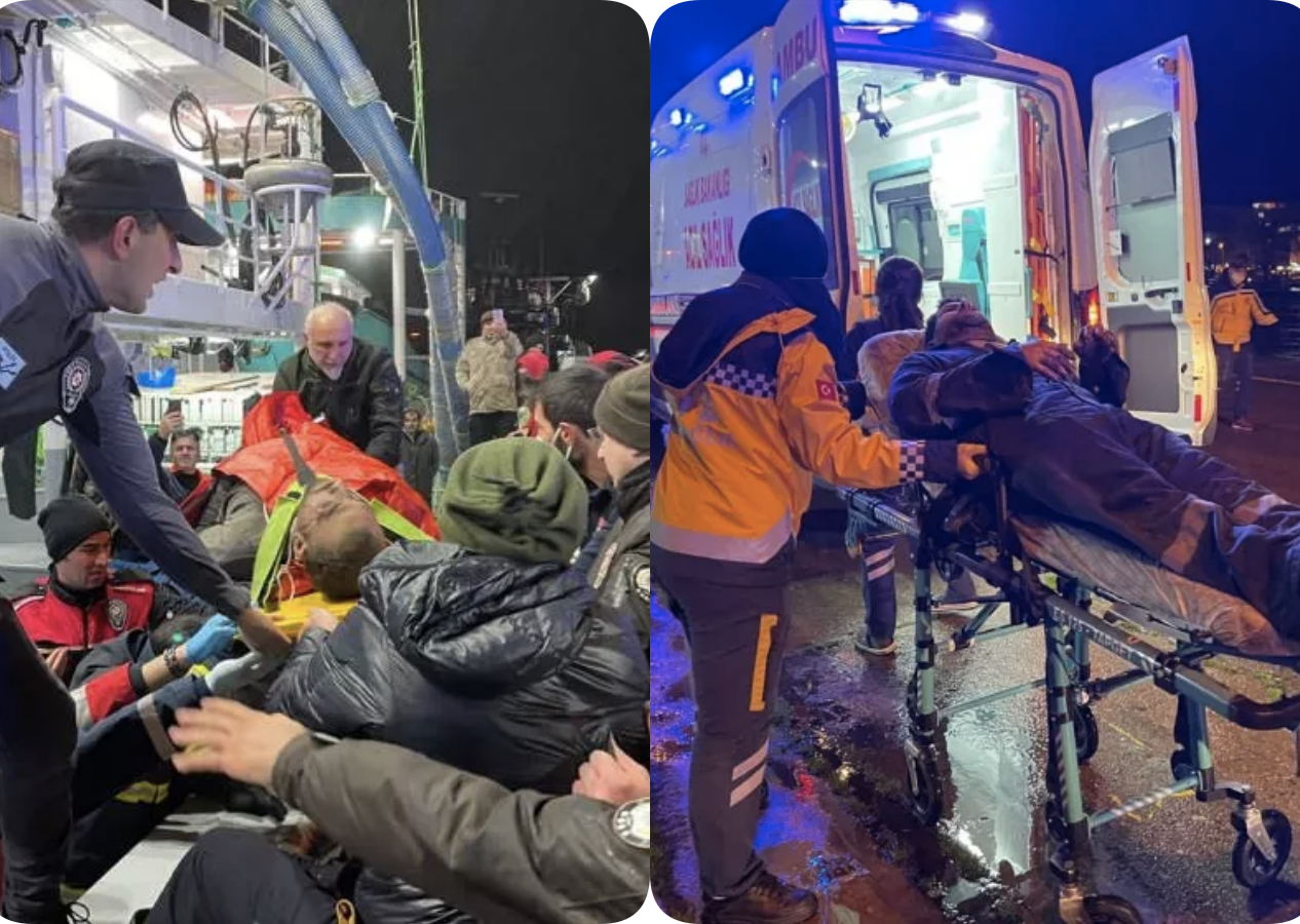 Sinop açıklarında kuru yük gemisinde çıkan yangında yeni gelişme: Valilik acı haberi duyurdu