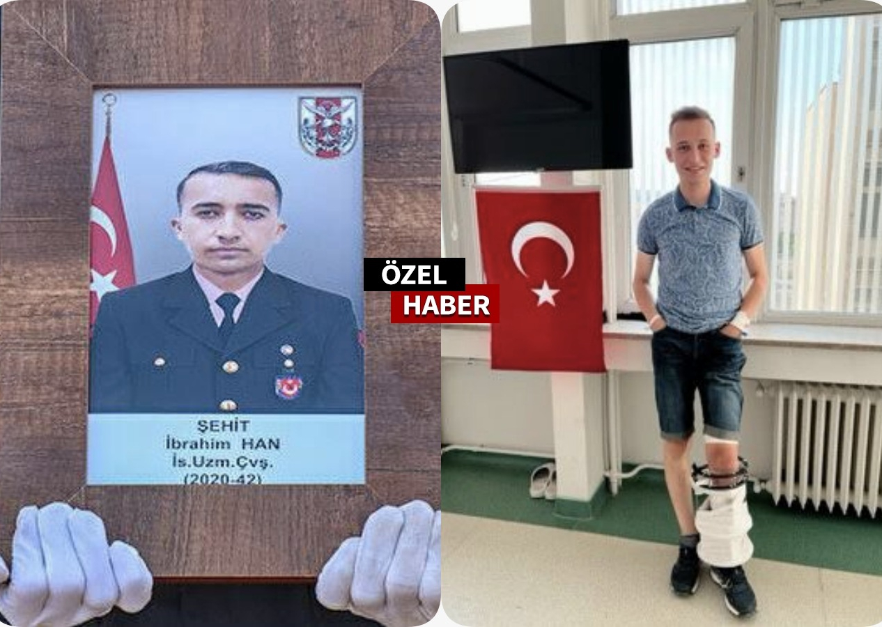 Gaziden şehit arkadaşa duygusal veda! "Kuş misali göçüp gitti bu dünyadan"