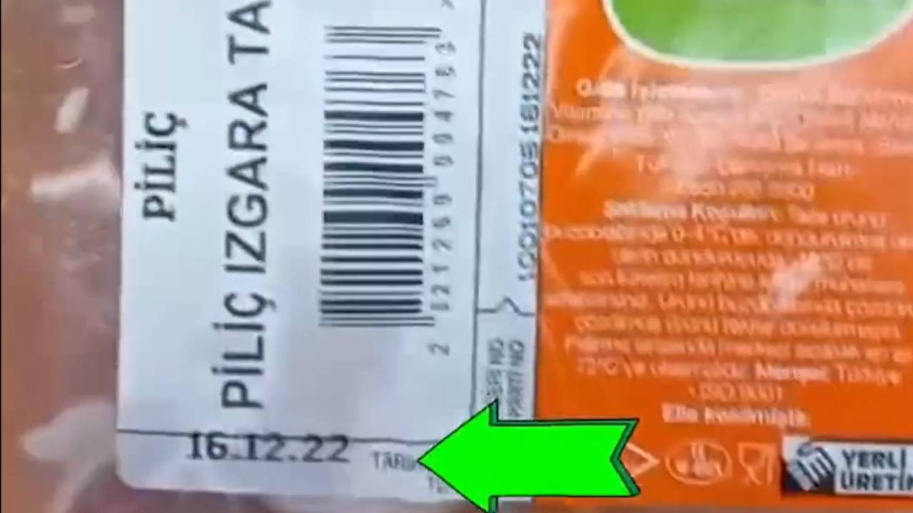 Vatandaşı ayağa kaldıran görüntü! Son kullanma tarihi geçmesine rağmen raflarda