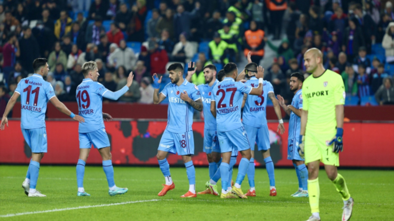 Trabzonspor 3 - 0 Samsunspor | Maç özeti...