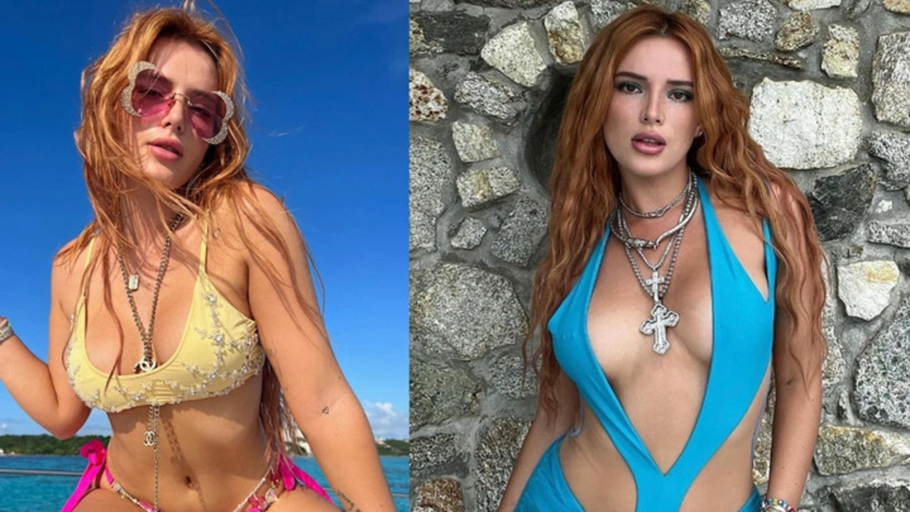 OnlyFans'ta 24 saatte 1 milyon dolar kazanmıştı! Bella Thorne pozlarıyla sosyal medyayı salladı