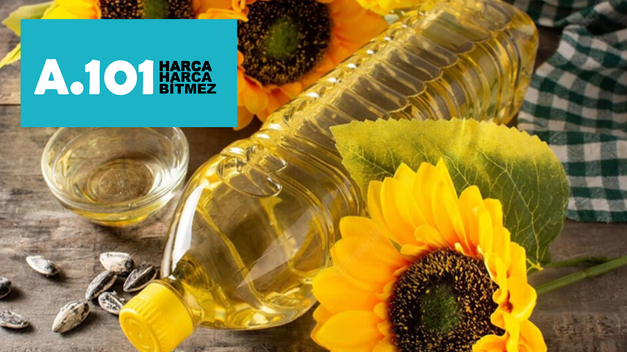 A101 Market'te ayçiçek yağı indirimi! Uzun kuyruklar oluştu! 1 L 35,50 TL, 3 L 89,90 TL!