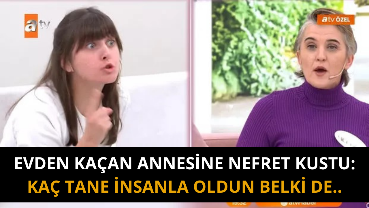 Esra Erol'da gergin anlar! Evden kaçan annesine nefret kustu ve üzerine yürüdü: Kaç tane insanla oldun belki de...