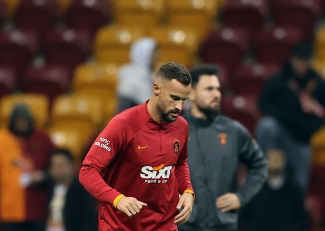 Keçiörengücü maçında Galatasaray'a sakatlık şoku! Haris Seferovic oyuna devam edemedi...