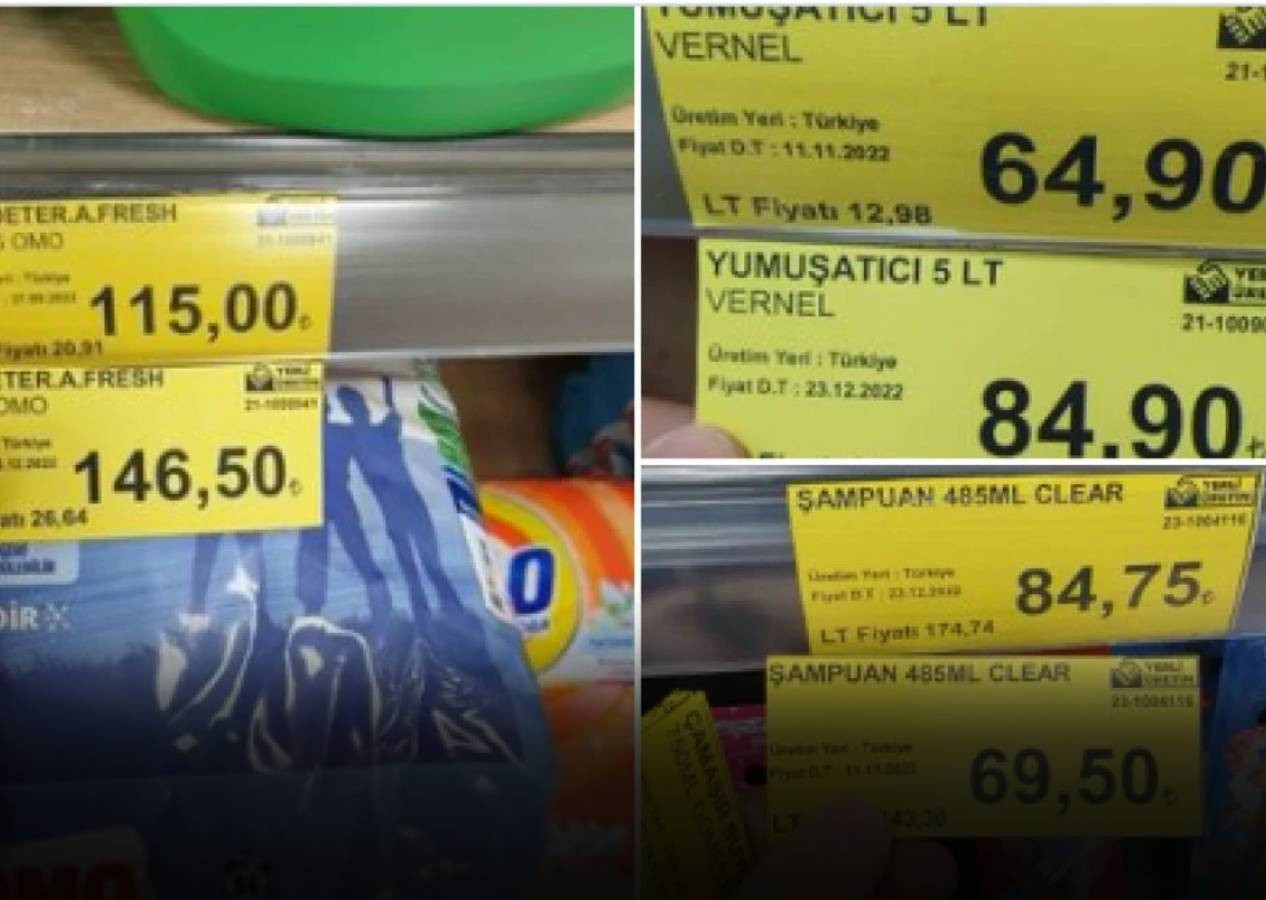 Vatandaşın cebine zamlı maaş girmeden marketler ürünlerine zam yaptı!