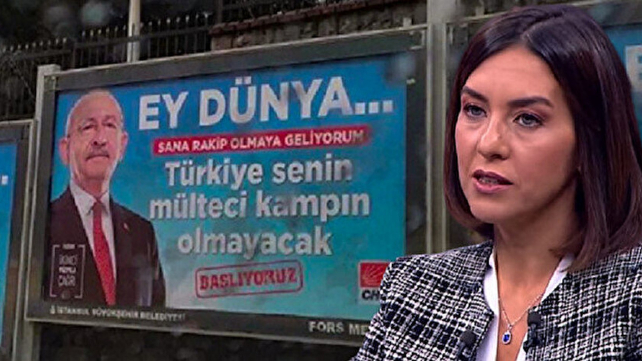 Kılıçdaroğlu'nun 'Ey dünya' afişi tartışma yarattı! Siyasal iletişimci Saydan: Cumhurbaşkanı'nda gördük!