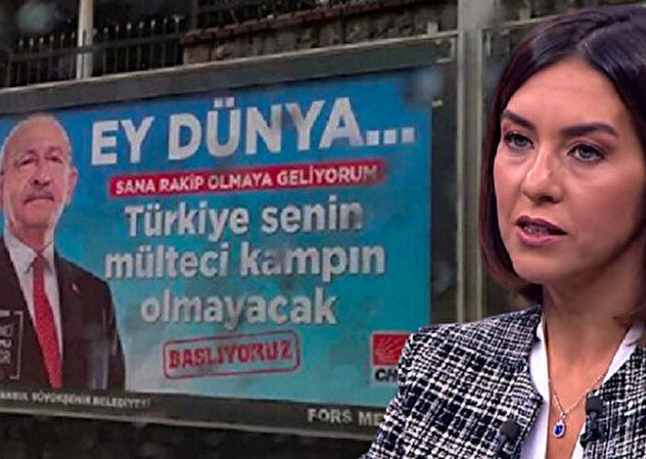 Kılıçdaroğlu'nun 'Ey dünya' afişi tartışma yarattı! Siyasal iletişimci Saydan: Cumhurbaşkanı'nda gördük!