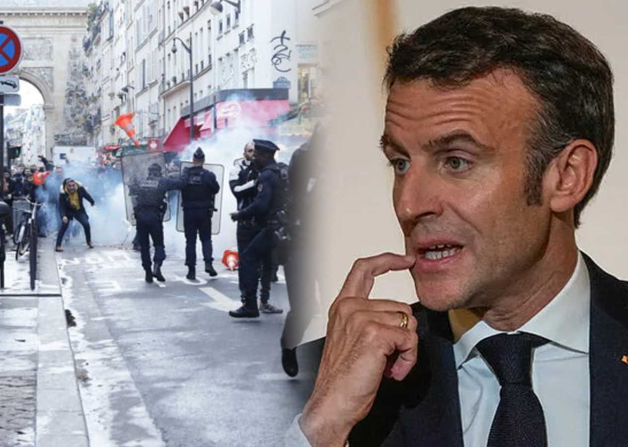Macron’dan skandal paylaşım: Fransa Kürtleri