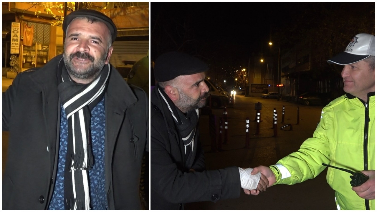 Bursa'da alkollü sürücünün yanındaki arkadaşı sesiyle polisleri bile şaşırttı
