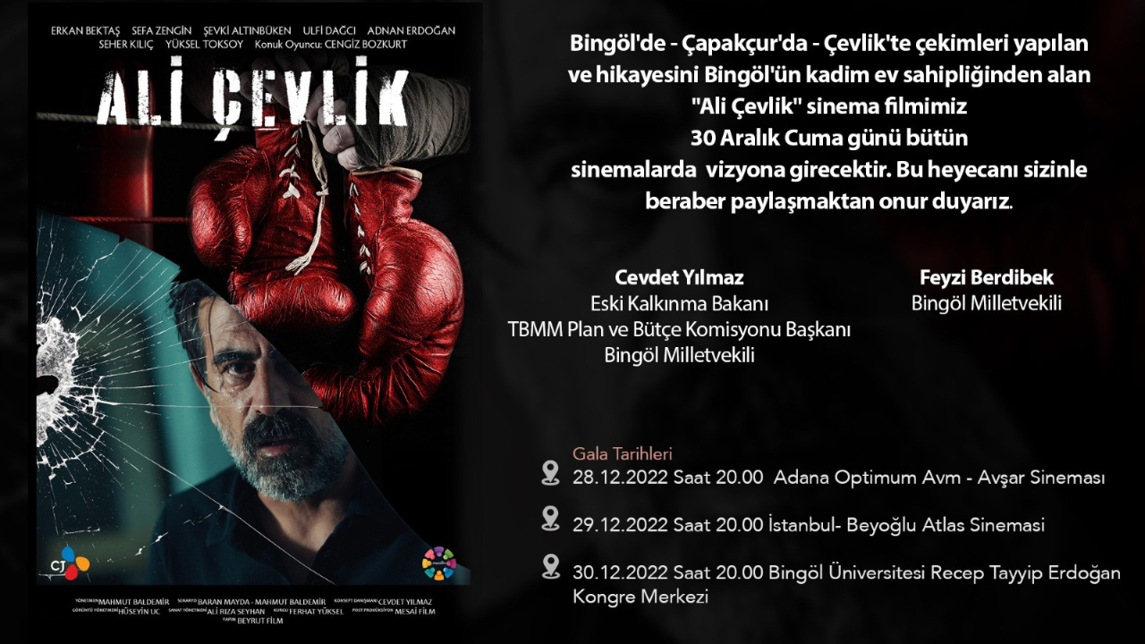 Ali Çevlik filmi vizyon için gün sayıyor! Bu bir kendini bulma hikayesidir