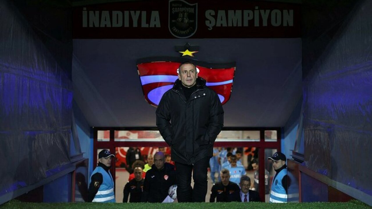 Trabzonspor Teknik Direktörü Abdullah Avcı'dan müthiş istatistik!