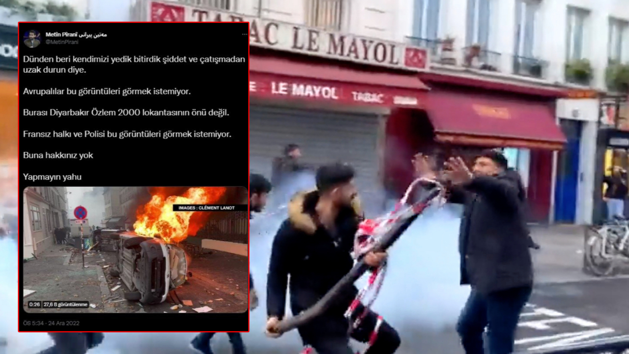 PKK’lı Pirani saldırının Diyarbakır’da değil de Paris’te olmasına üzüldü