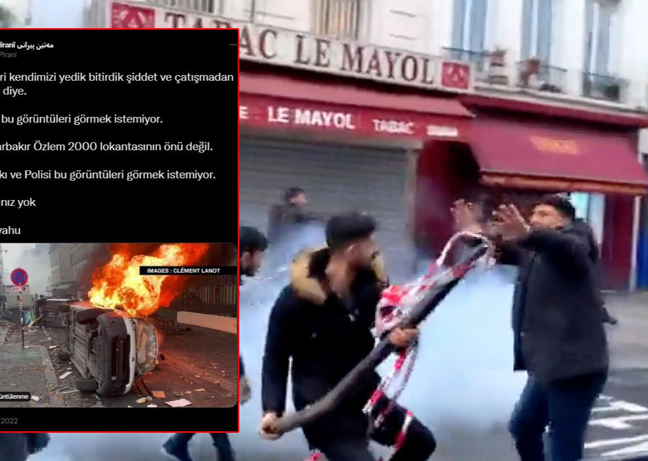 PKK’lı Pirani saldırının Diyarbakır’da değil de Paris’te olmasına üzüldü