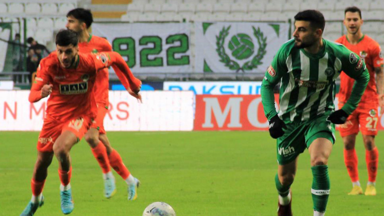 Konya'da goller var, kazanan yok!