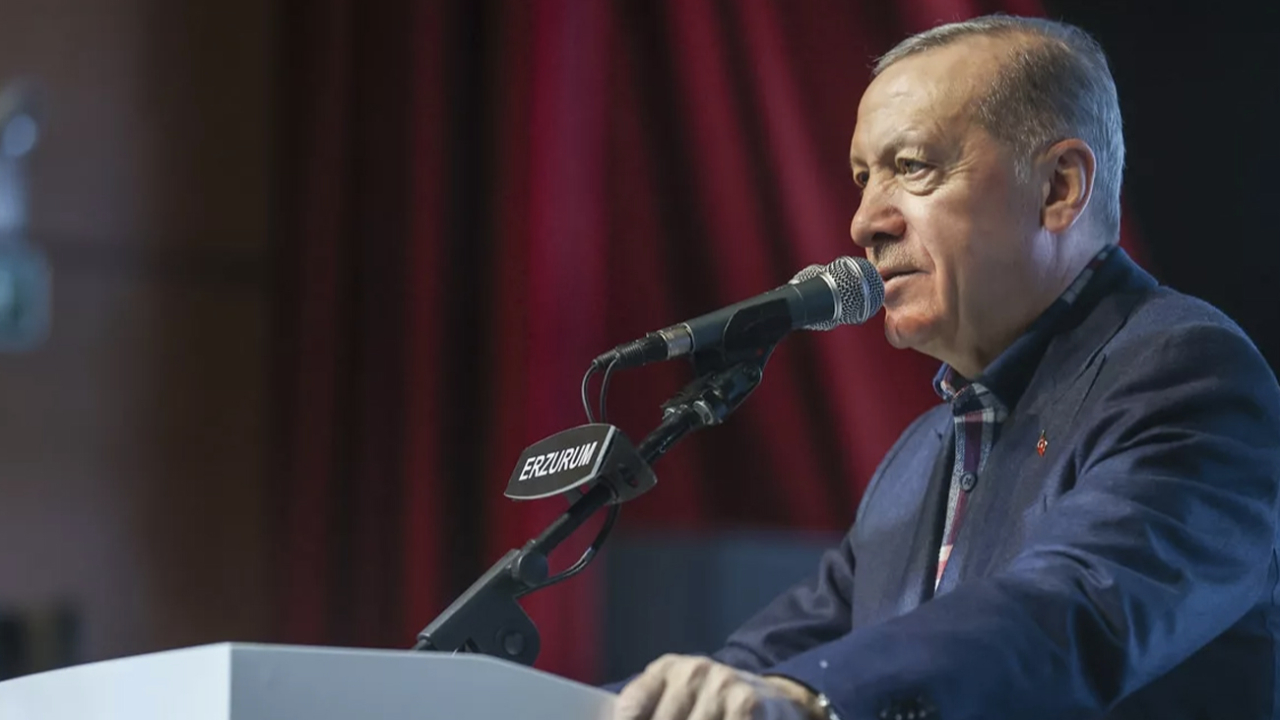 Cumhurbaşkanı Erdoğan, Erzurum'da gençlerle buluştu