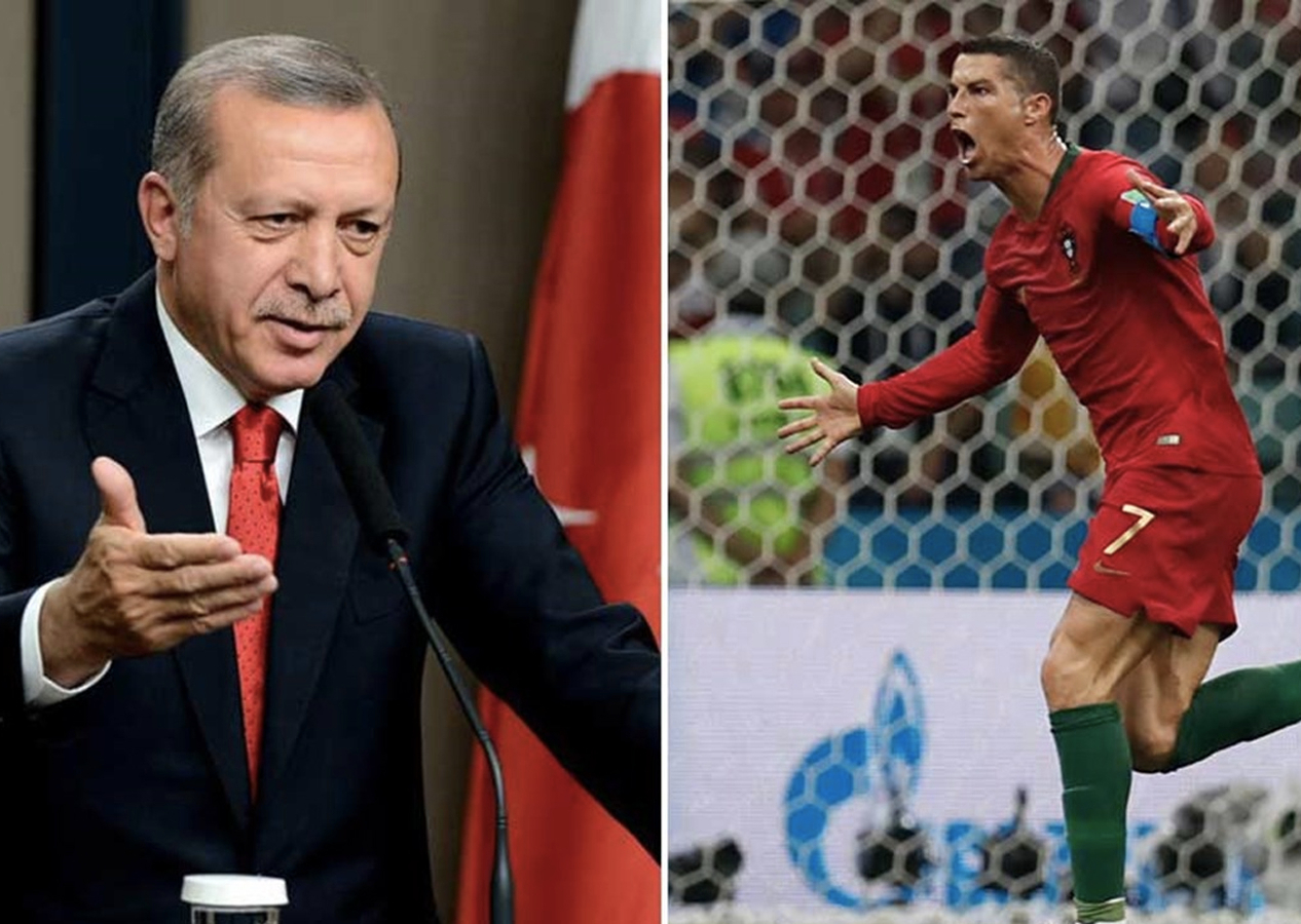 Cumhurbaşkanı Erdoğan'dan Ronaldo yorumu: "Ronaldo'yu harcadılar"