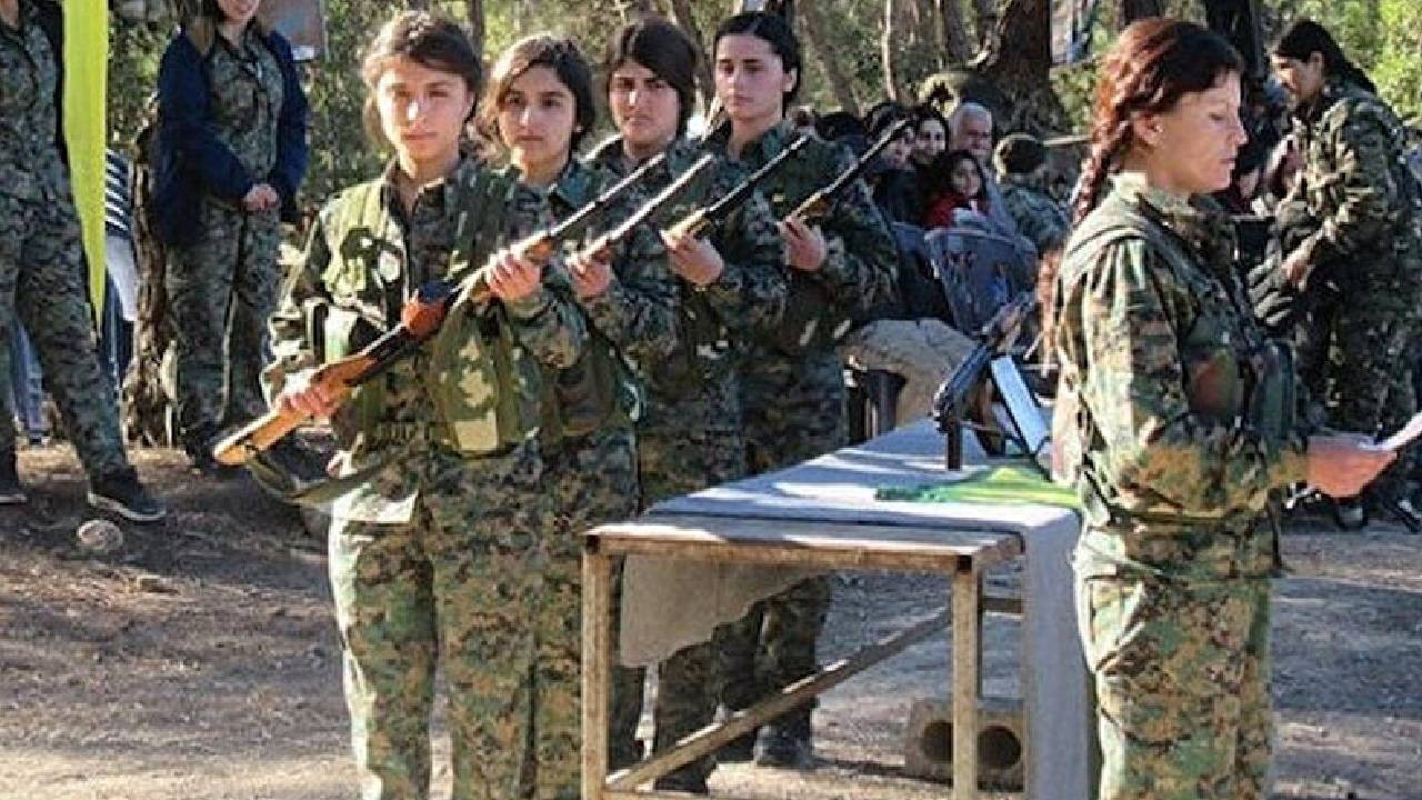 Terör örgütü PKK Halep'te bir kız çocuğunu daha ailesinden kopardı