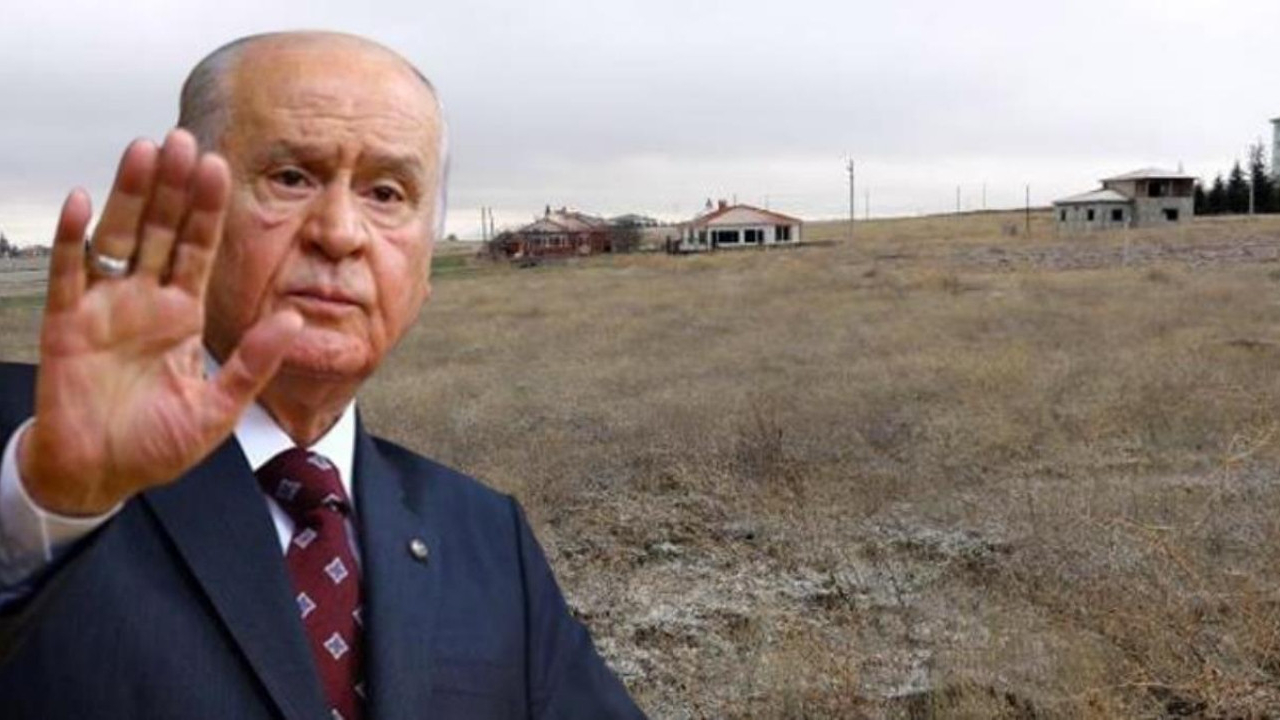 MHP Lideri Devlet Bahçeli'nin bağışladığı 6 dönümlük arsaya cemevi yapılacak!
