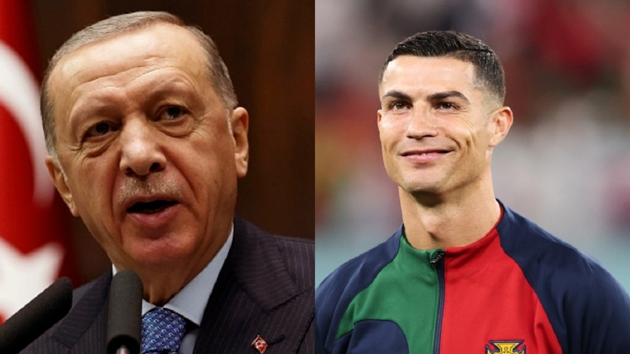 Cumhurbaşkanı Erdoğan, Cristiano Ronaldo'nun yeni takımını açıkladı!