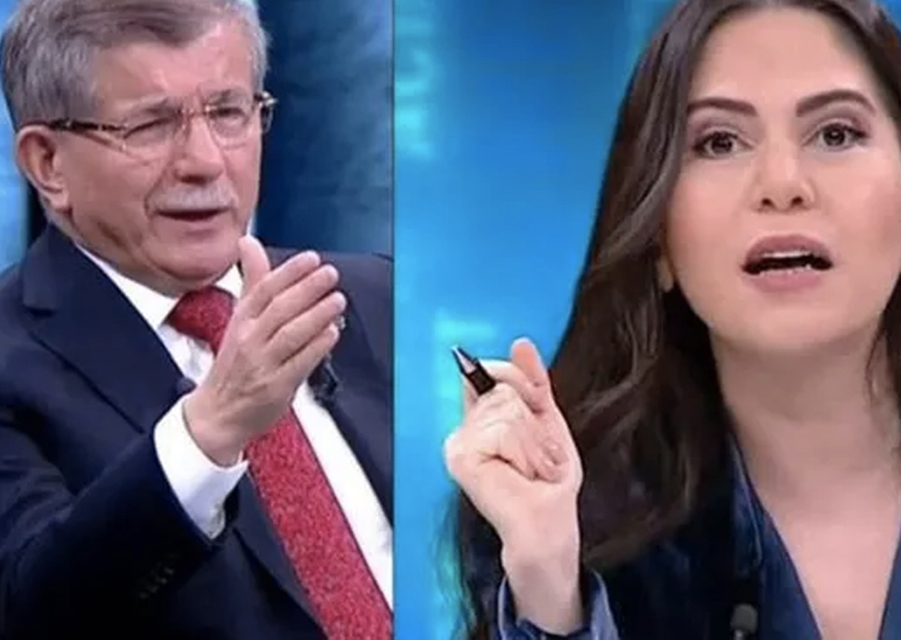 Ahmet Davutoğlu, Devlet Bahçeli'yi eleştirirken şirazeyi kaçırdı! Kübra Par araya girdi