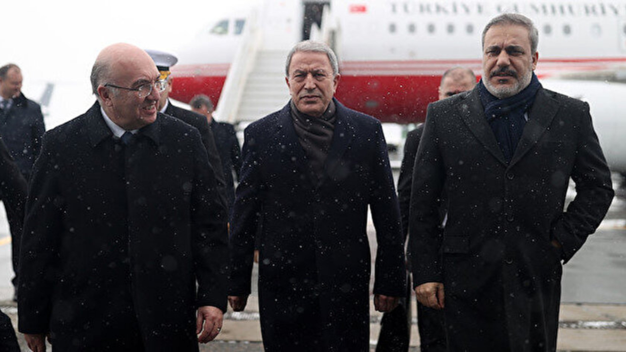 Rusya'ya kritik ziyaret: Bakan Akar ve MİT Başkanı Fidan Moskova'da temaslarda bulundu!