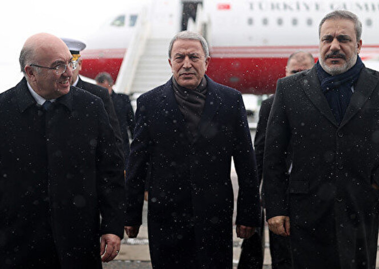 Rusya'ya kritik ziyaret: Bakan Akar ve MİT Başkanı Fidan Moskova'da temaslarda bulundu!