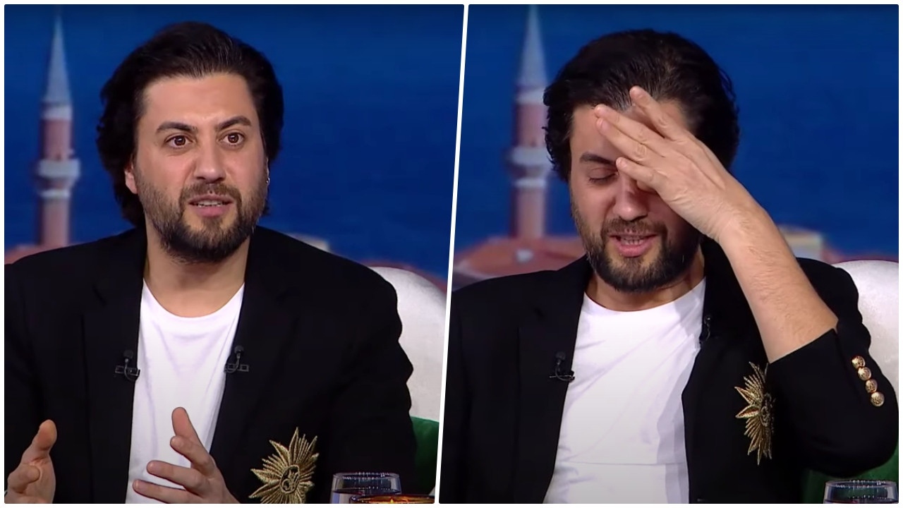 'Baba' sorusu Serkan Çağrı'yı ağlattı