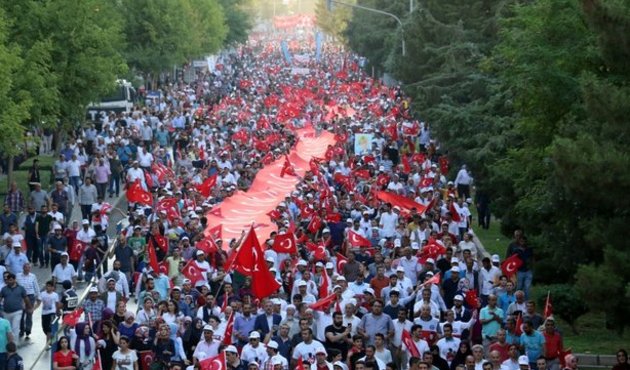 Diyarbakır tarihi boyunca böyle bir yürüyüş görmedi!