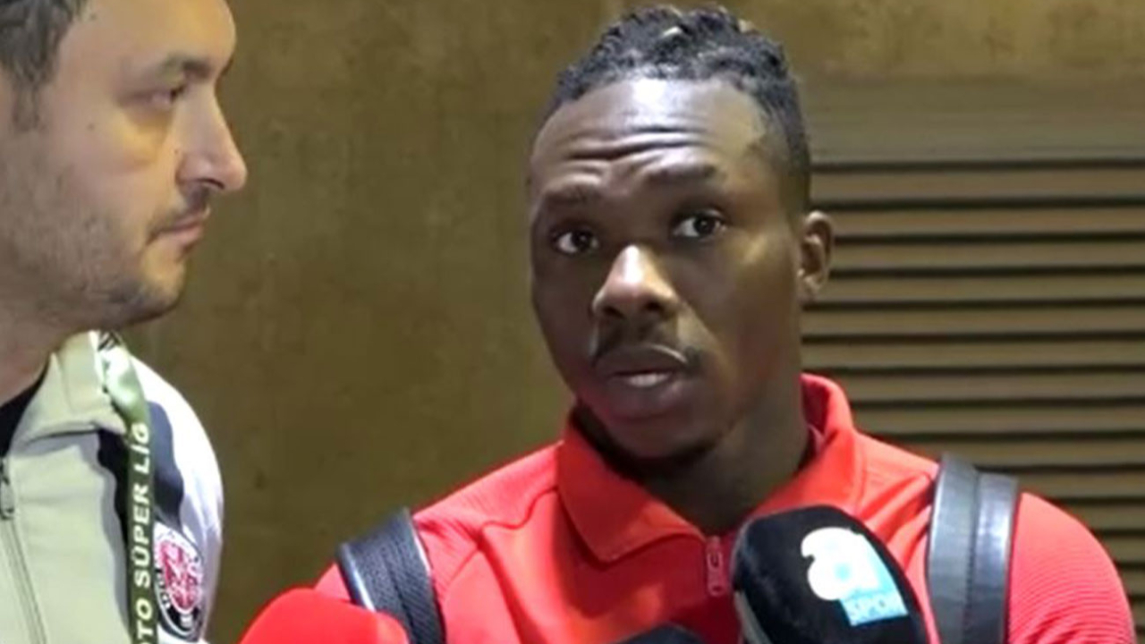 Jean Kouassi'nin galibiyet sevinci