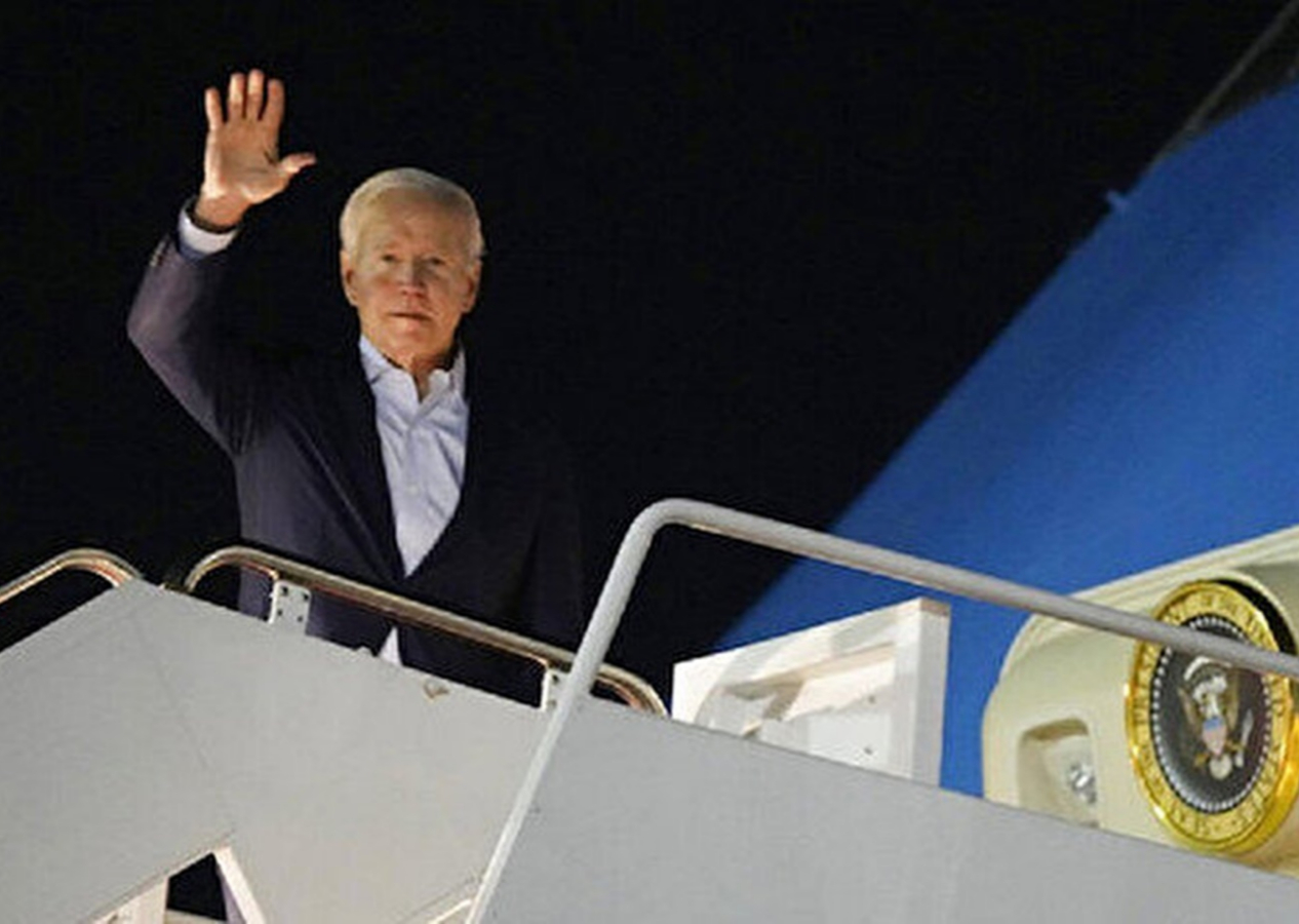 ABD dondurucu soğukla mücadele ederken Joe Biden tatile gitti