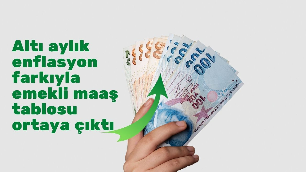 EYT emekli maaşı için üç formül! Altı aylık enflasyon farkıyla emekli maaş tablosu ortaya çıktı