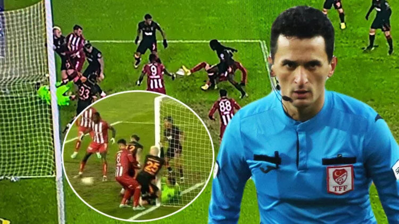 Hakemler Sivasspor - Galatasaray maçındaki olay yaratan pozisyonu konuştu! "Açık bir hata yok, skandal bir hata var"