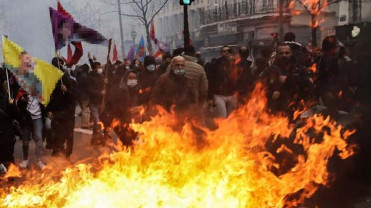 'Paris’i yakın' talimatını PKK/KCK verdi! HDP'li Aydoğan'dan itiraf gibi sözler: Paris serhildanı katliama cevaptır!
