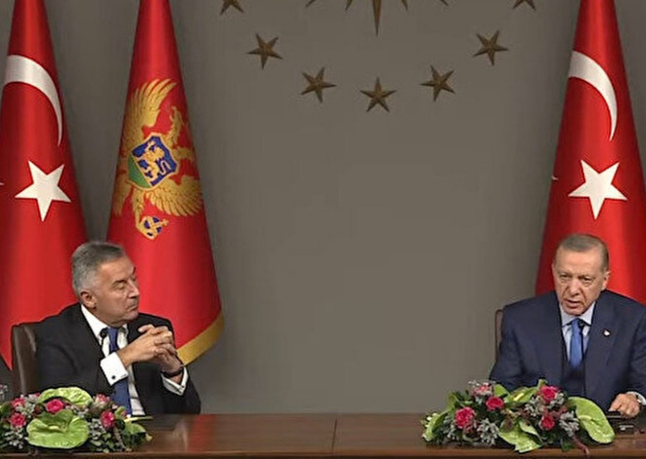 Karadağ Cumhurbaşkanı Ankara'da! Cumhurbaşkanı Erdoğan: Karadağ'ın AB'ye tam üye olmasını destekliyoruz!