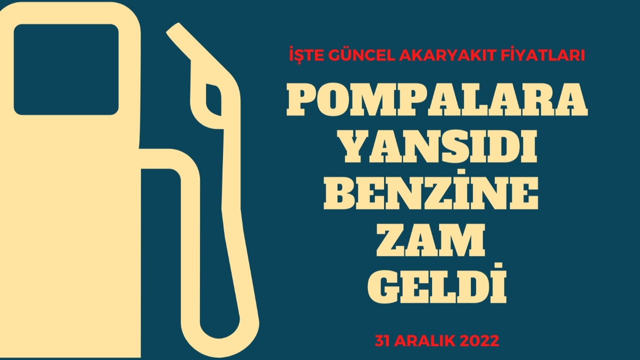 Pompalara yansıdı! Benzine zam geldi