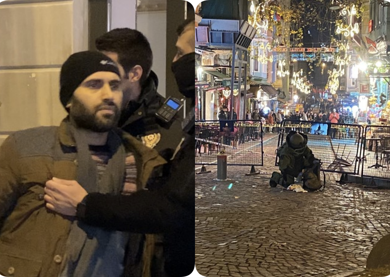 Galata Kulesi önünde şüpheli çanta paniği!  "Ölmek istiyorum" diyerek havaya fırlattı!
