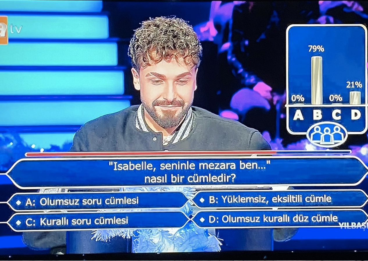 Kim Milyoner Olmak İster yarışmasında Sefo gündem oldu: Kendi şarkısında joker kullandı