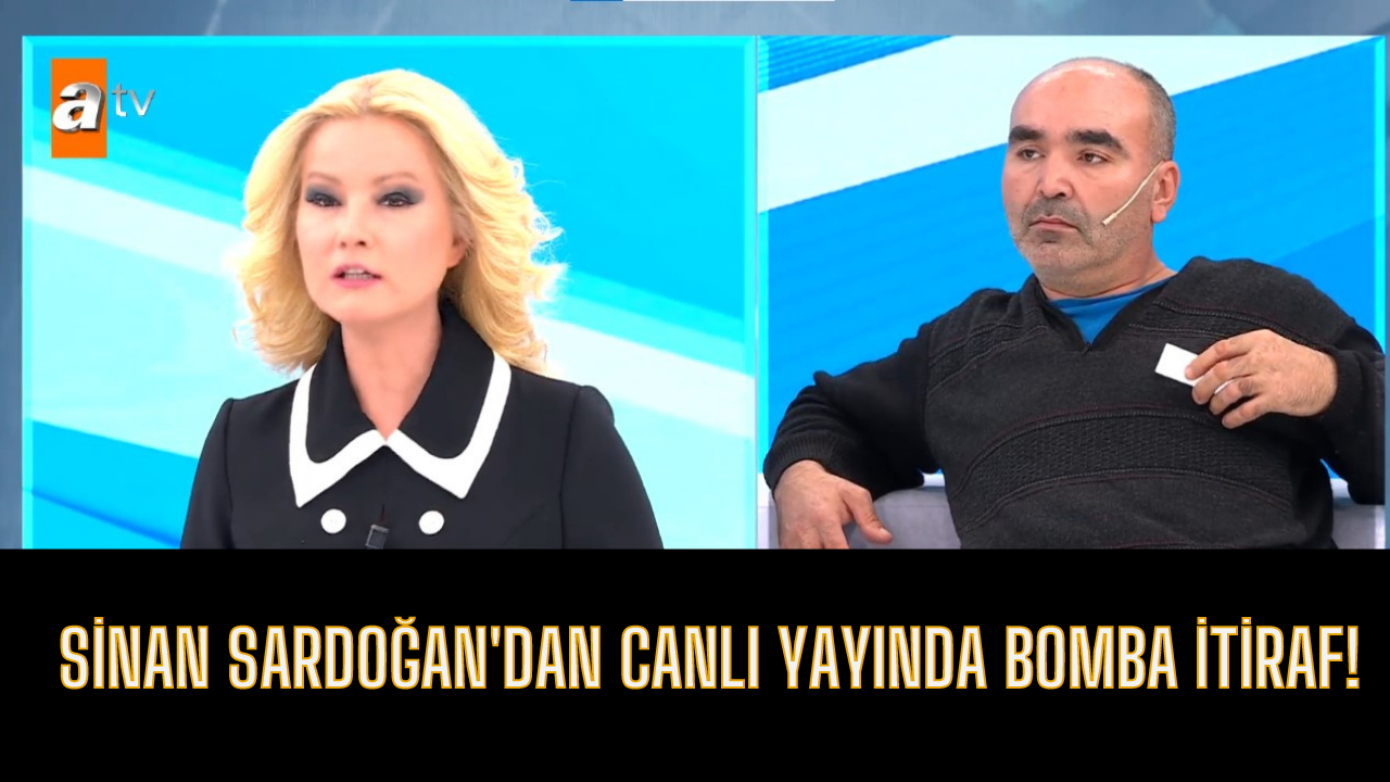 Sinan Sardoğan'dan canlı yayında bomba itiraf! ''O gün pantolonumu yaktım''