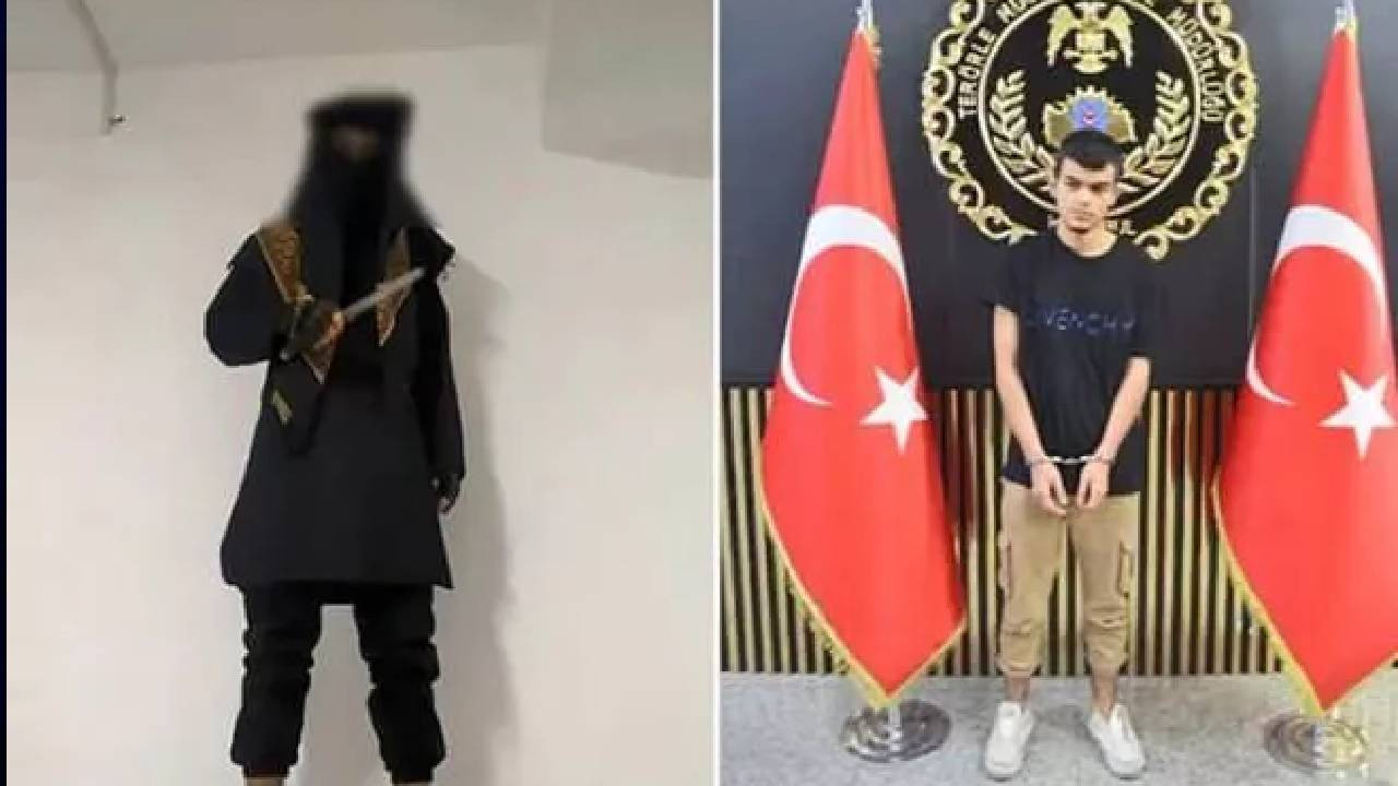 Sosyal medyada DAEŞ propagandası yapan kanlı saldırı hazırlığındaki DEAŞ'li terörist yakalandı
